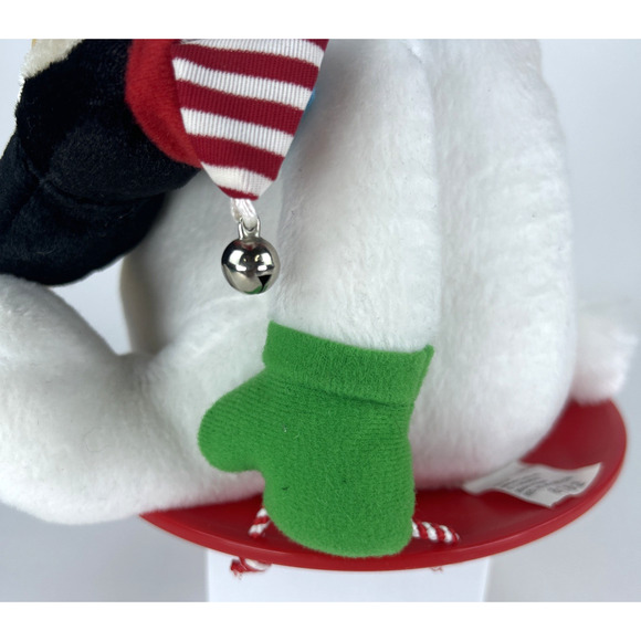Hallmark Snowtime Pals '07 Polar Bear Penguin Sled Plush Animated Music Movement - Picture 6 of 14